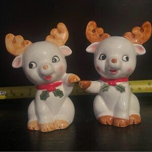 Vintage Christmas Salt & Pepper Shaker Sets